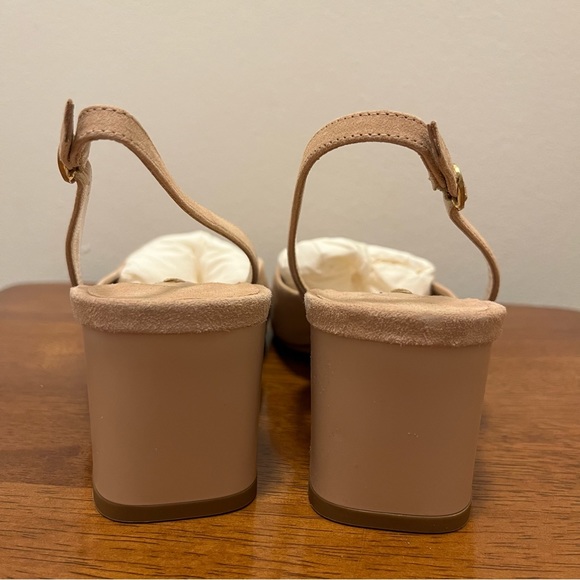 NWT MM LaFleur Irene 1.0 Slingback Beige Suede size 41/ approx us 10 - Picture 7 of 12